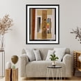 thumbnail image 4 of Historic Framed Print, Fumi yomu onna to nozoku wakashū, 17-7/8" x 21-7/8", 4 of 9
