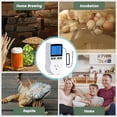 thumbnail image 6 of Symkmb Plug-in Thermostat Temperature Controller Socket Heating Cooling Control 1800W 110V 15A Backlit Display US Plug ABS White, 6 of 6