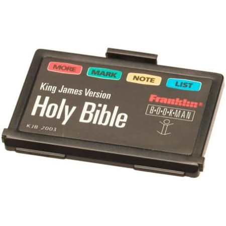 Franklin KJB-2003 Holy Bible-King James Version Bookman Card