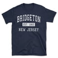 thumbnail image 1 of Bridgeton New Jersey Classic Established Men's Cotton T-Shirt, 1 of 1