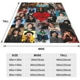 thumbnail image 4 of Finn Wolfhard Blanket Ultra Soft Flannel Cute Throw Blanket, All Season Throws Blankets Bed Blanket for Couch Sofa Decoration Gifts. (Z 2, 50""x40""), JUnQingHUS-112, 4 of 6