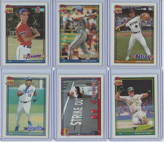 1991 Topps 40th Anniversary Baseball Card Factory Sealed