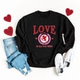 thumbnail image 2 of Love Is All You Need Cupid | Sweatshirt, 2 of 4