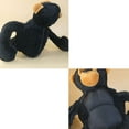 thumbnail image 4 of Indestructible Large Dog Toy for Aggressive Chewers, Stuffed Chimpanzee Chew Toy with Built-In Sound, Durable Polyester Dog Toy for Boredom and Anxiety Relief, 28x15x30cm, 4 of 5