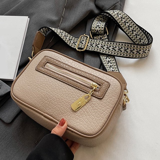 Bolso cruzado para mujer, bolso de viaje informal, correas ajustables portátiles, bolso femenino