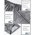 thumbnail image 5 of APTRO Mens Swim Trunks 9'' Mesh Liner Quick Dry Swim Shorts Board Shorts Summer Beach Shorts Gray01 MK268 4XL, 5 of 7