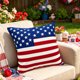 thumbnail image 1 of Funda de Cojín Patriótica con Diseño de Bandera de Lazo y Estrella – Funda de Almohada Lumbar Decorativa para El Día de La Independencia, Decoración Del Hogar, Sofá, Cama y Uso En Exteriores., 1 of 6