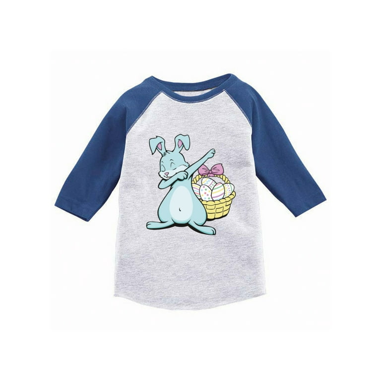 Funny Dabbing Baseball Easter Egg Tee Shirt Kid Boys Gift