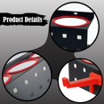 thumbnail image 4 of jifeng Storage Rack for Spray Bottles, Organizer for Car Washing Tools, Wall-mounted, Rail Rack, Car Care Accessories for Home Workshop And Garage With Opening Clip, 4 of 9
