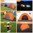 thumbnail image 5 of Ktaxon Orange Waterproof Automatic Pop up Oxford Tent for Single Person, 5 of 7