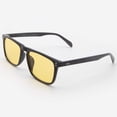 thumbnail image 2 of Night Vision Glasses Anti Glare Night Driving Glasses Yellow Tinted Sunglasses for Men and Women with HD Yellow Glasses for Night Driving Sun Glasses Retro Rectangle Trento in Gray, 2 of 10
