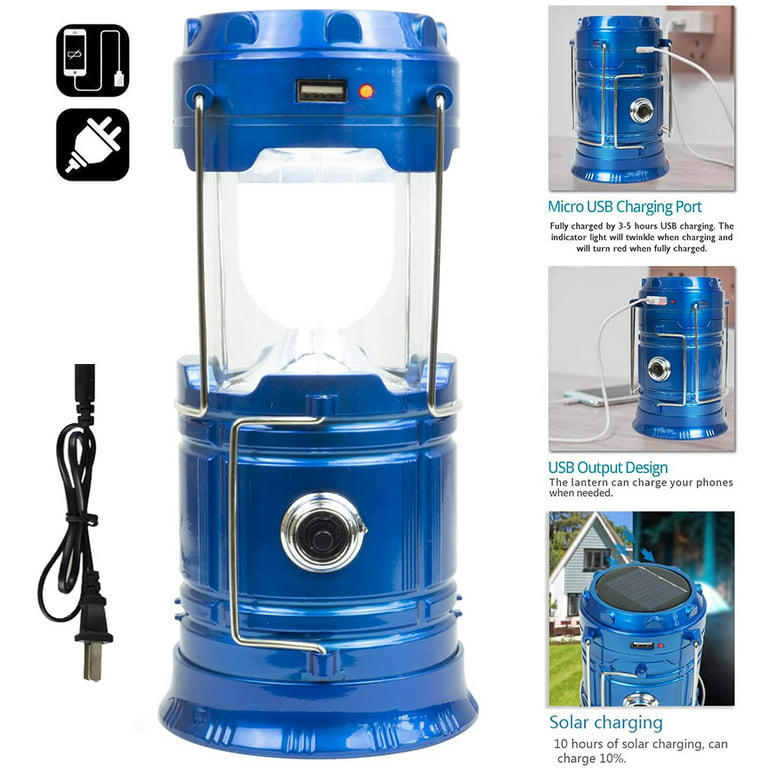 Durapower Rechargeable Camping Lantern,7500 Lumen Super Bright LED Camping  Lantern, 7200 Mah Power Bank, IP44 Waterproof, 30 Hours, Portable Lantern