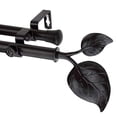 thumbnail image 1 of Rod Desyne Ivy Tringle à Rideaux Double 13/16 Pouces 48 Pouces -84 Pouces - Noir, 1 of 2