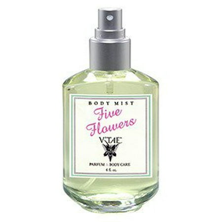 Cinq Fleurs Body Mist V'TAE Parfum and Body Care Liquide 4 oz