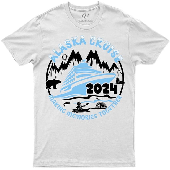 Alaska Cruise 2024 Memories Tee