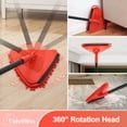 thumbnail image 6 of TidyBliss Wall Cleaning Mop with Long Handle 80” (Red), 6 of 9