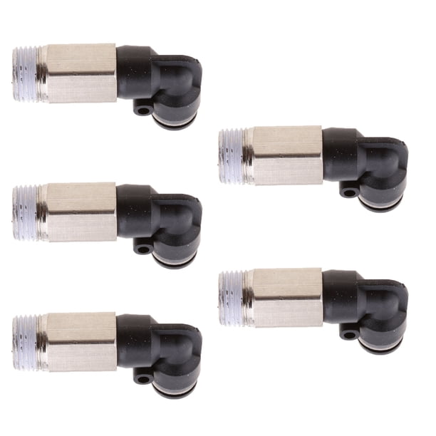 5 Pezados Tubo de Manguera Agua de Aire Sumerge Empuñadura Neumática DPLL-G-L8-03