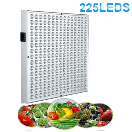 Hydroponic Lamp Grow Light - Ktaxon 225 LED Grow Light Hydroponic Lamp, Blue & Red, 14 Watts Quad-band Plant Light for greenhouse medical and indoor.
