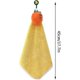 thumbnail image 2 of (Yellow) Cute hanging towel - Decorative bathroom towel - Soft absorbent quick drying towel for kids, 2 of 5