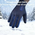 thumbnail image 3 of Winter Windproof Warm Waterproof Fleece Gloves, Thermal Touchscreen Gloves with Non-Slip Grip for Outdoor Activities in Cold Weather, 3 of 7