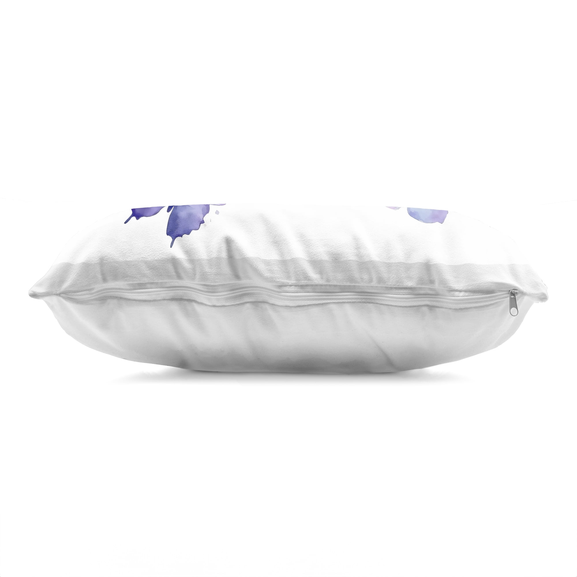 Stupell Industries Blue and Pink Butterflies Decorative Printed Throw Pillow, design by Creative Studio
