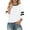 White, variant on Casual Tops for Women Crew Neck Tops White Long Sleeve T Shirts for Women Basic Tops Women Work Tops