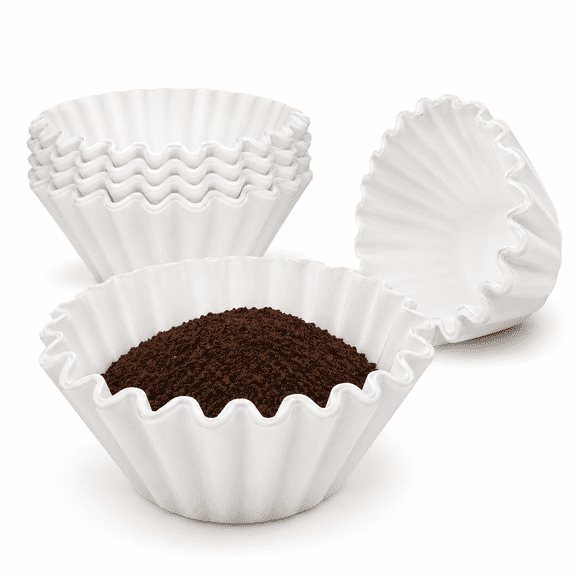 PureHQ Disposable Coffee Paper Filters for Keurig K-Duo Essential, K Duo Brewer, and K-Duo Plus Carafe Coffee Makers - Fits K-Duo Gold Tone Mesh Filter Basket Carafe – Coffee Sediment-Free (100 Pack)