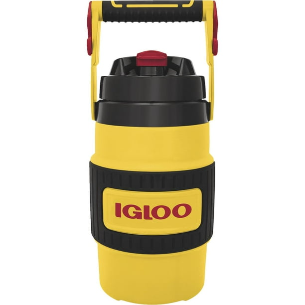 Igloo 80 Oz. Yellow NonSlip Grip Industrial Water Jug 31008 Walmart