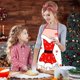 thumbnail image 3 of 1pc, Polyester Christmas apron, Christmas apron Decoration, Fabric Color Printing Decoration, Cartoon apron, anime Christmas Costume Dress up, 3 of 4