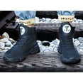 thumbnail image 3 of Men's Safety Shoes Lightweight Non-Slip for Worker High Top Sneakers Footwear Women's Cotton Casual Shoes Steel Toe Sneakers, 3 of 9