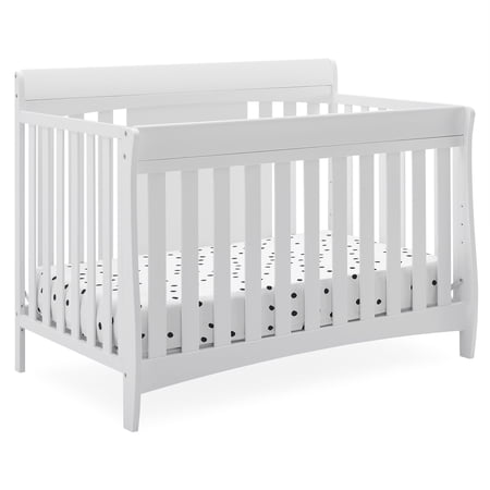 Delta Children Richmond 6-in-1 Convertible Baby Crib, Bianca White