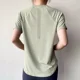 thumbnail image 3 of Camisetas deportivas de manga corta para gimnasio, camisetas para mujer, Yoga, correr, camisas de entrenamiento para Fitness, blusas con agujeros para los pulgares, ropa deportiva de entrenamiento, 3 of 6