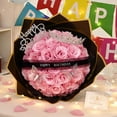 thumbnail image 2 of Bouquet de rosas con purpurina, Waipfaru, falsas, 36 unidades, rosas, 2 of 7