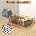thumbnail image 3 of 2pcs Organizador de Gabinete Extraíble, organizador de cajones, No Drill, Profundidad (15.5"-22.2"), Organizador de Cocina Alacena Extraíble, para Cocina y Despensa, 3 of 8
