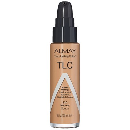 Almay TLC Truly Lasting Color 16 Hour Liquid Makeup SPF 15, Neutral 04 220 1.0 fl oz Pack of 3