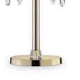 thumbnail image 2 of Benzara BM240437 Table Lamp with Crystal Accent & Baroque Printed Shade, Gold, 2 of 5
