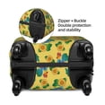 thumbnail image 2 of Xecao Roosters And Sunflowers Print Elastic Luggage Cover, Double-sided Print , Perfect for Travel, Business, and Daily Use (Suitcase Not Included)-Large, 2 of 7