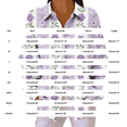 thumbnail image 3 of Endives Women's Button Down Shirt Floral Print Relaxed Fit Long Sleeved Shirt Outerwear Spring Summer Outfit Orange, 3 of 7