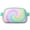 Greenish-blue-2, variant on Vintage Tie Dye Belt Bag – Retro Hippie Style Fanny Pack with Rainbow Marble Print, Artistic Watercolor Vibe