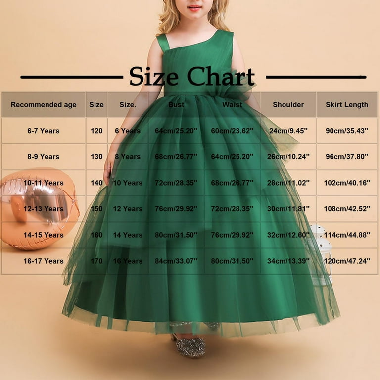 KSODFNXH Teen Girls Prom Dresses 6-17 Years Juniors Elegant Layered-Tulle A-Line Sleeveless High Waisted Solid Birthday Party Graduation Dress, Girl's
