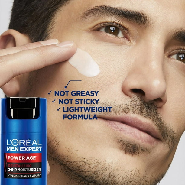 L'Oréal Paris Moisturizer, Hyaluronic Acid, Men Expert - Walmart.ca