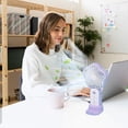thumbnail image 6 of XGFHYJEH Hand Held Fan, Mini Fan Handheld, Hand Held Fan Rechargeable, Portable Folding Hand Held Cooling Fan, 6 of 6