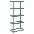 thumbnail image 3 of Global Industrial BD12368N5 5 Shelf Extra Heavy Duty Boltless Shelving Starter, No Deck - Gray - 36 x 12 x 84 in., 3 of 4