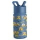 thumbnail image 1 of Botella de agua Simple Modern Minions Kids con pajita 414 ml, 1 of 6