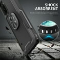 thumbnail image 6 of Samsung Galaxy S20 Case, Dteck Hybrid Rugged Shockproof Case with Ring Holder Kickstand, Compatible with Magnet Car Mount, Support Wireless Charging For Samsung Galaxy S20, Black, 6 of 7