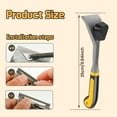 thumbnail image 6 of Carbide Scraper Ergonomic Scraper Tool Anti-Slip Carbide Scraper with Plastic Handle Reusable Paint Scraper Tool Multi-Surface Use Scraper Tool for Paint Varnish Glue Rust Removal, 6 of 8