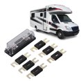 thumbnail image 4 of Inline Fuse Holder, Vehicle Fuses Holder 250A 48V Dustproof PC Copper Heat Resistant  For RV, 4 of 8