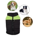 thumbnail image 4 of Abrigo, chaqueta cálida para perros, resistente al agua y al viento para perros pequeños, medianos y Verde S jinwen Chaqueta de cachorro de invierno, 4 of 8