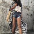 thumbnail image 2 of Beach Cover Ups For Swimwear Loose Beach Sundress Bikini Cover Dressfor Beach Pool Sunscreen Top, 2 of 5