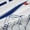 White Blue 02, variant on Feelyou Baseball Gaming Black Out Curtains, Red Blue Lines Curtains Pack of 2 (42x63 Each)